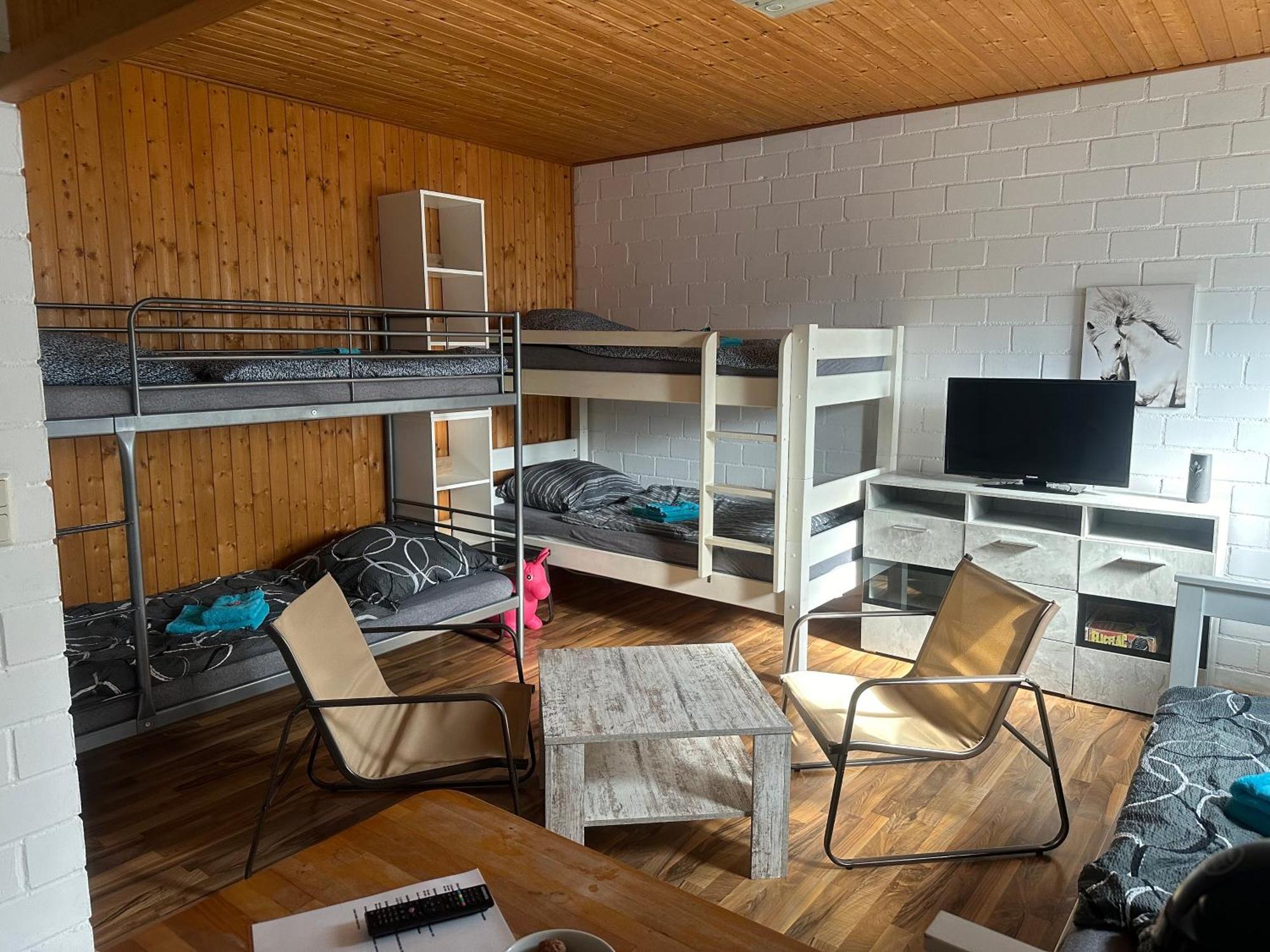 Fewo Im Reit- Und Ponyparadies Roos Halle (Holzminden) Exterior foto